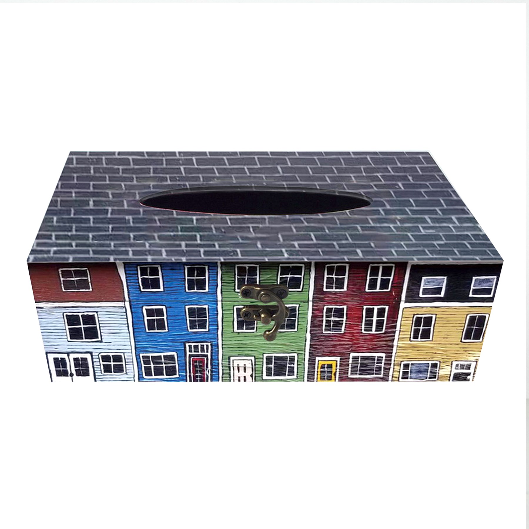 Image de Boite papier mouchoir - D&eacute;co de ville