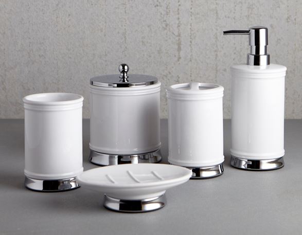 Image de Ensemble d'accessoires de salle de bain 5 pi&egrave;ces QUINN