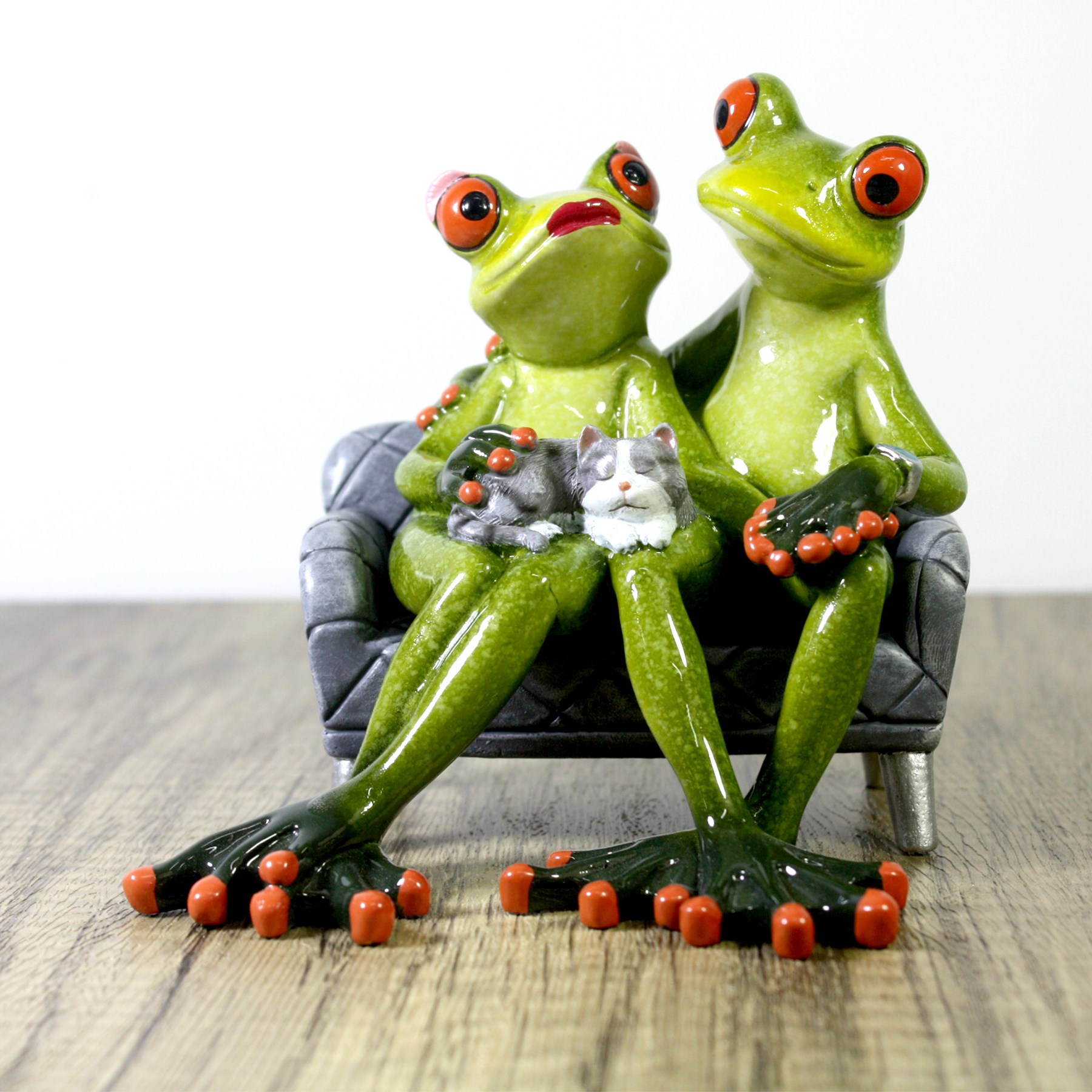 Image de Grenouilles en couple sur sofa